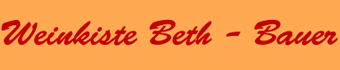 Weinkiste Beth-Bauer